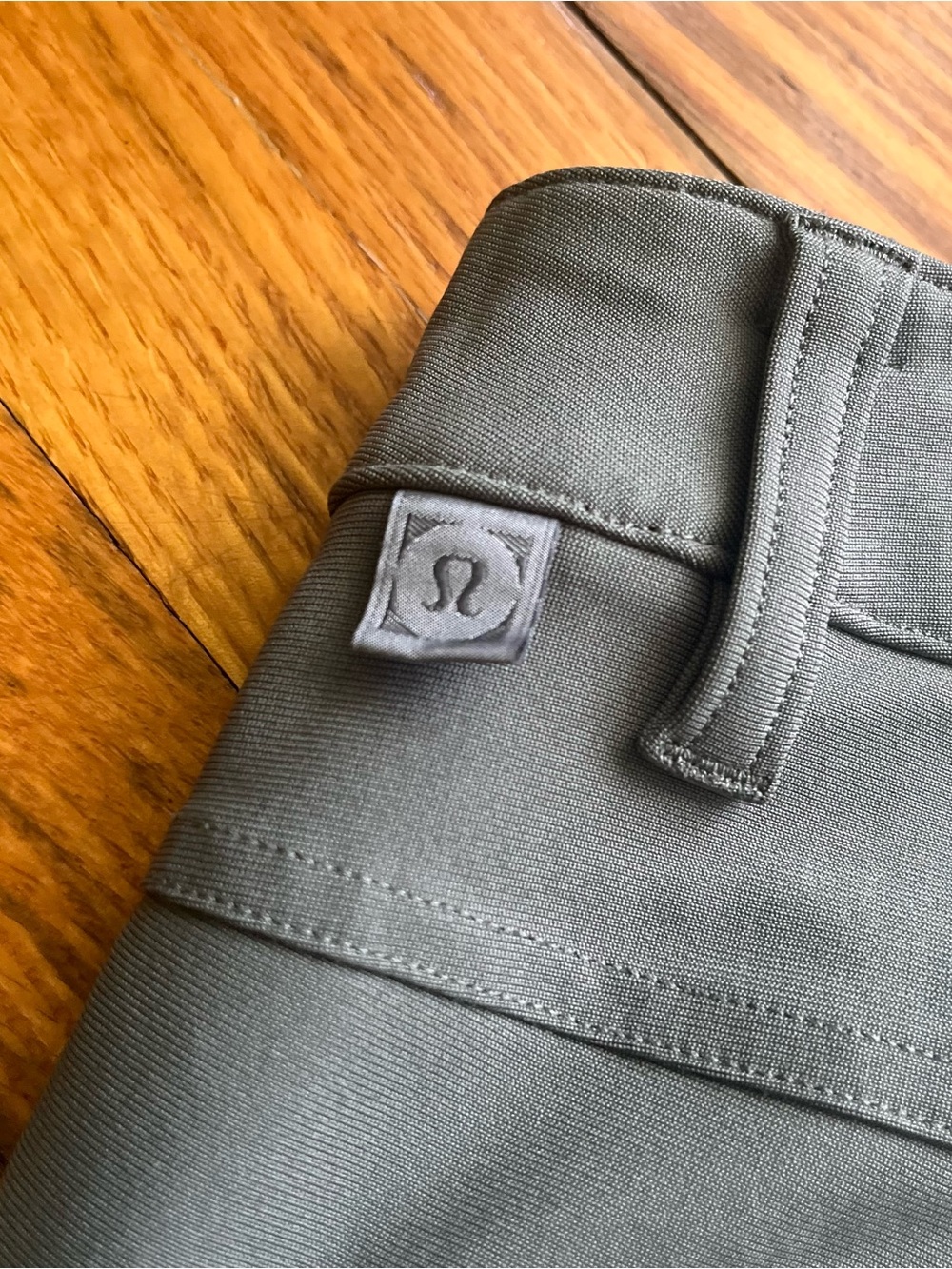 LULULEMON ABC Pant Slim Sage Green Grey Size 31 - Picture 8 of 9